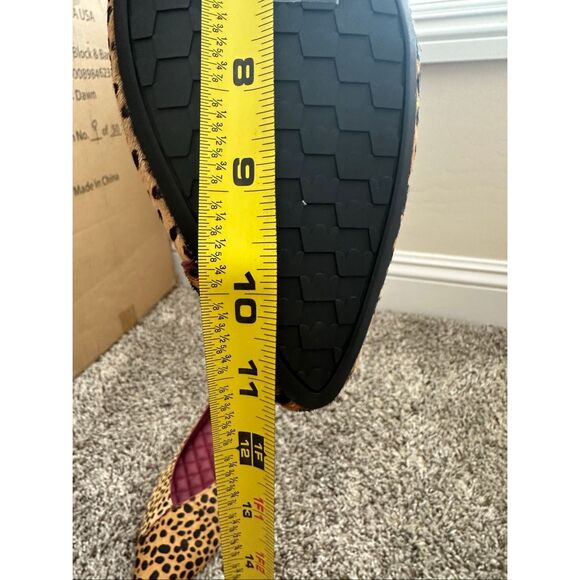 NWT Birdies The Goldfinch Mini Goldfinch Calf Hair Flats Size 9.5 - Picture 12 of 13